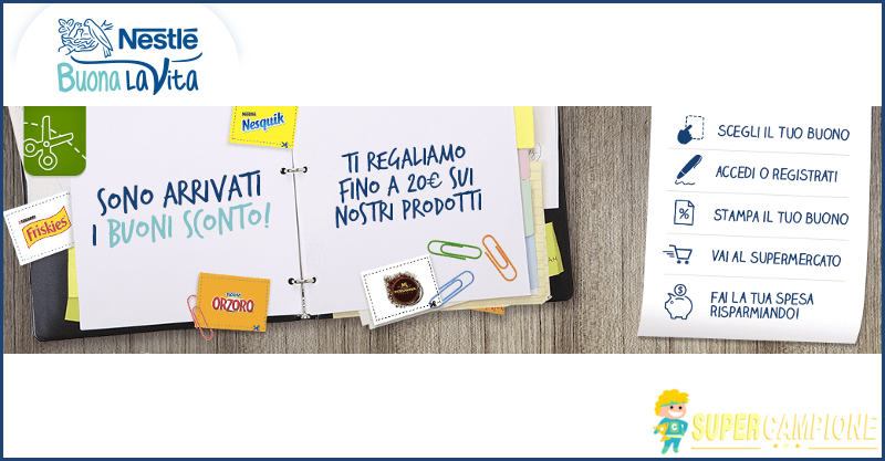 Buoni sconto Nestlé Buoni sconto Nestlé